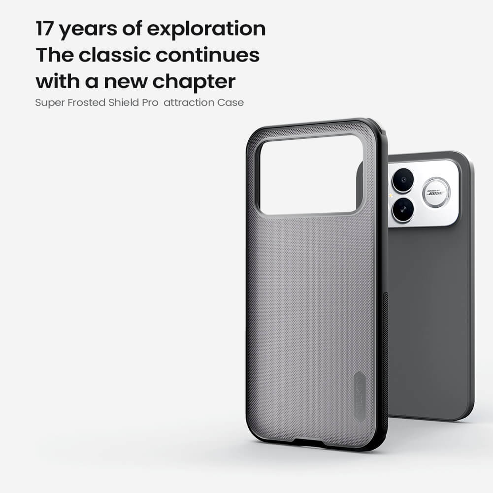 Чехол-крышка NILLKIN для Xiaomi Redmi K90 Pro Max (серия Frosted shield Pro Clear)